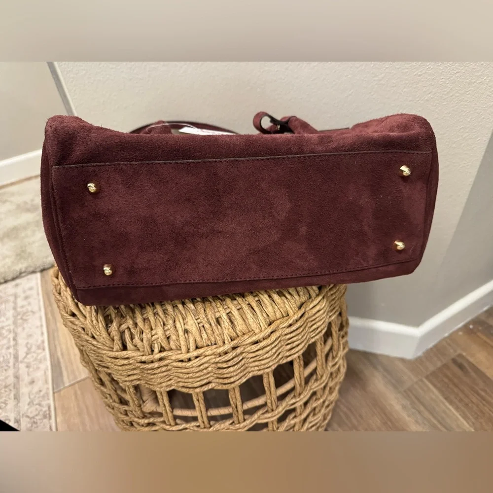 Divina Firenze East West Suede Bag - Picture 7 of 9